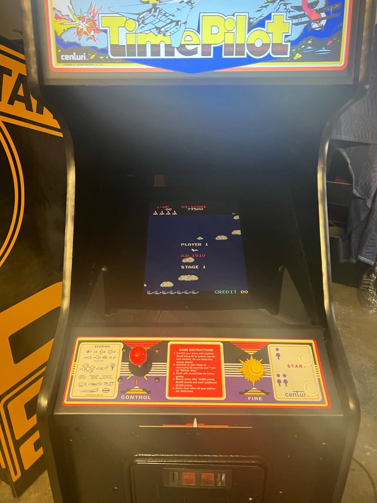 TIME PILOT ARCADE MACHINE by CENTURI 1982 (Excellent Condition)