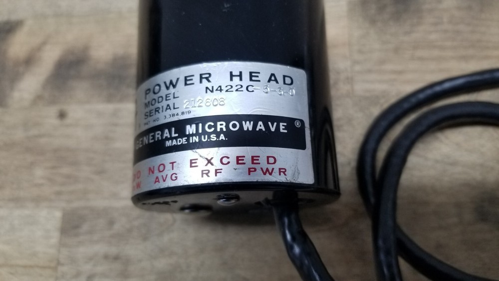 General Microwave Model N422C Power Head N422C-5-3-0