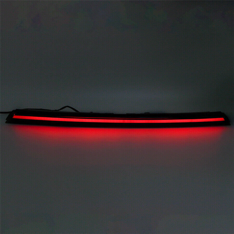 For 2019-2021 Kia K3 Forte Red LED Rear Trunk Brake Light Bar Strip Tail Lamp