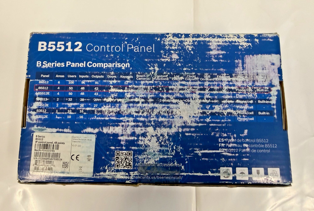 Bosch B5512 Control Panel