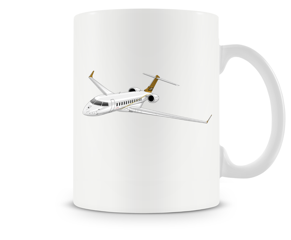 Bombardier Global 6000 Mug - 15oz.