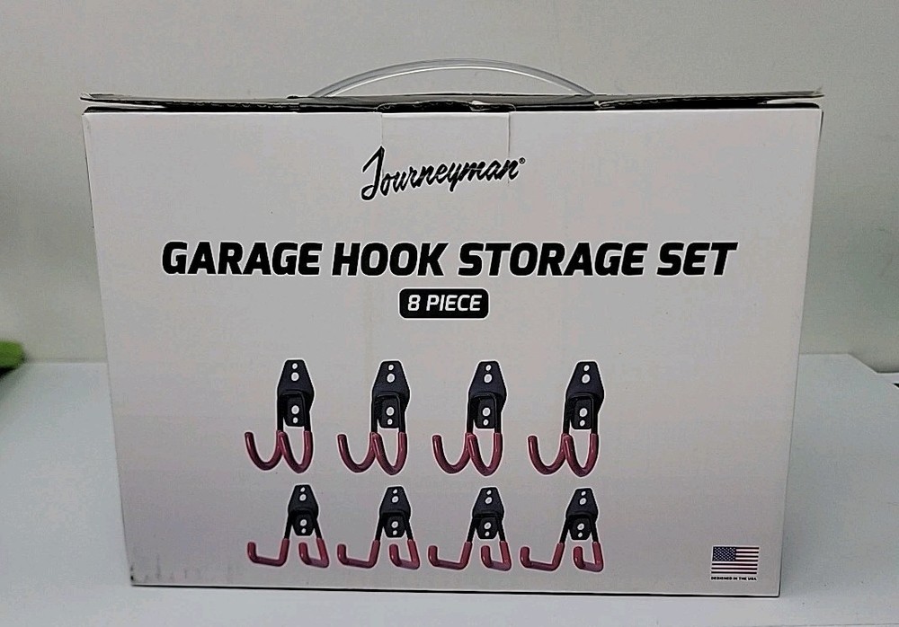 Garage Hooks Storage Set 8 PC,