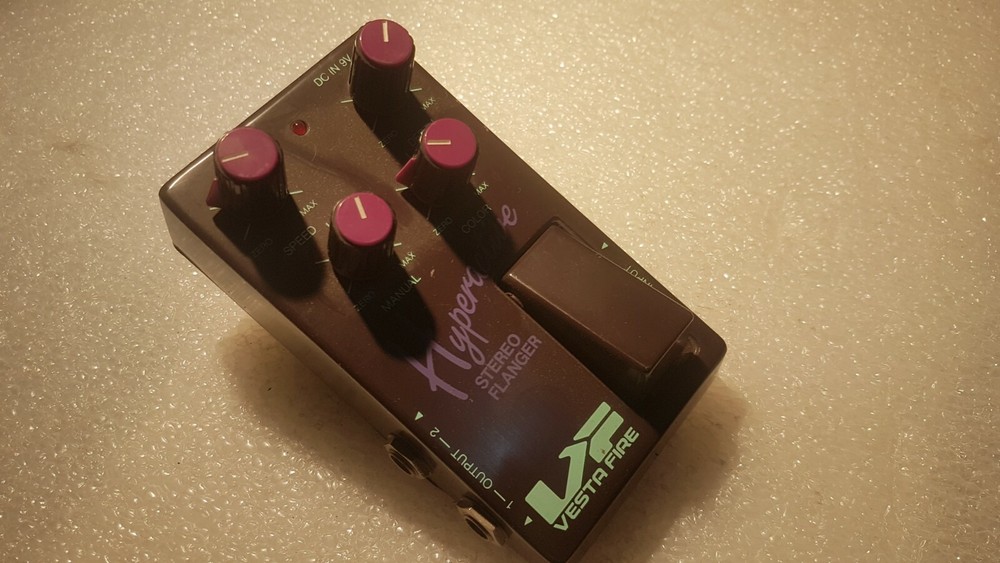 80's VESTER FIRE HYPERACTIVE STEREO FLANGER