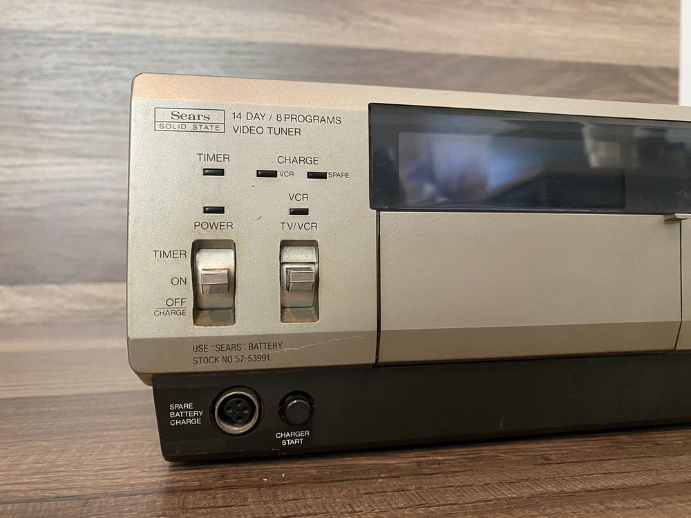 Sears Solid State 14 Day / 8 Program Video Tuner 57-53991 Vintage (Fully Tested)