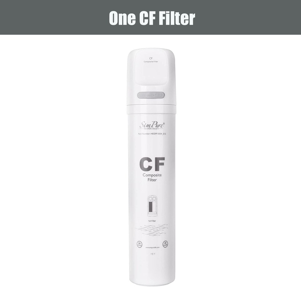 SimPure CF RO Filter Replacement Cartridge For Model WP1 RO Water Filter System