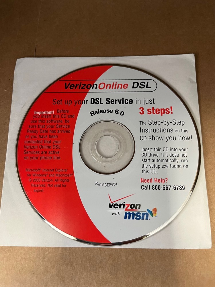 Verizon Online DSL Release 6