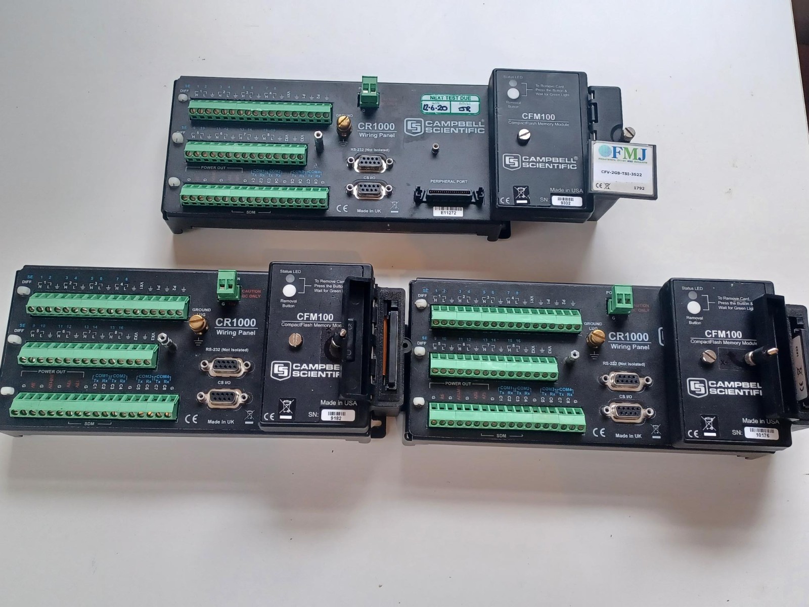 Campbell Scientific CR1000 Measurement & Control Data Logger - Used