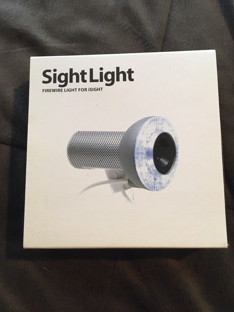 Griffin Technology SightLight Firewire Light For iSIGHT Camera Mac *open box*