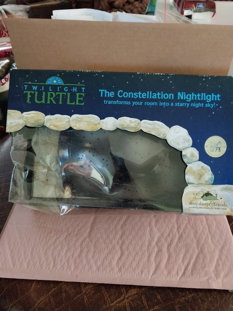 Vintage Twilight Turtle Constellation Night Light 2005 Sensory Light