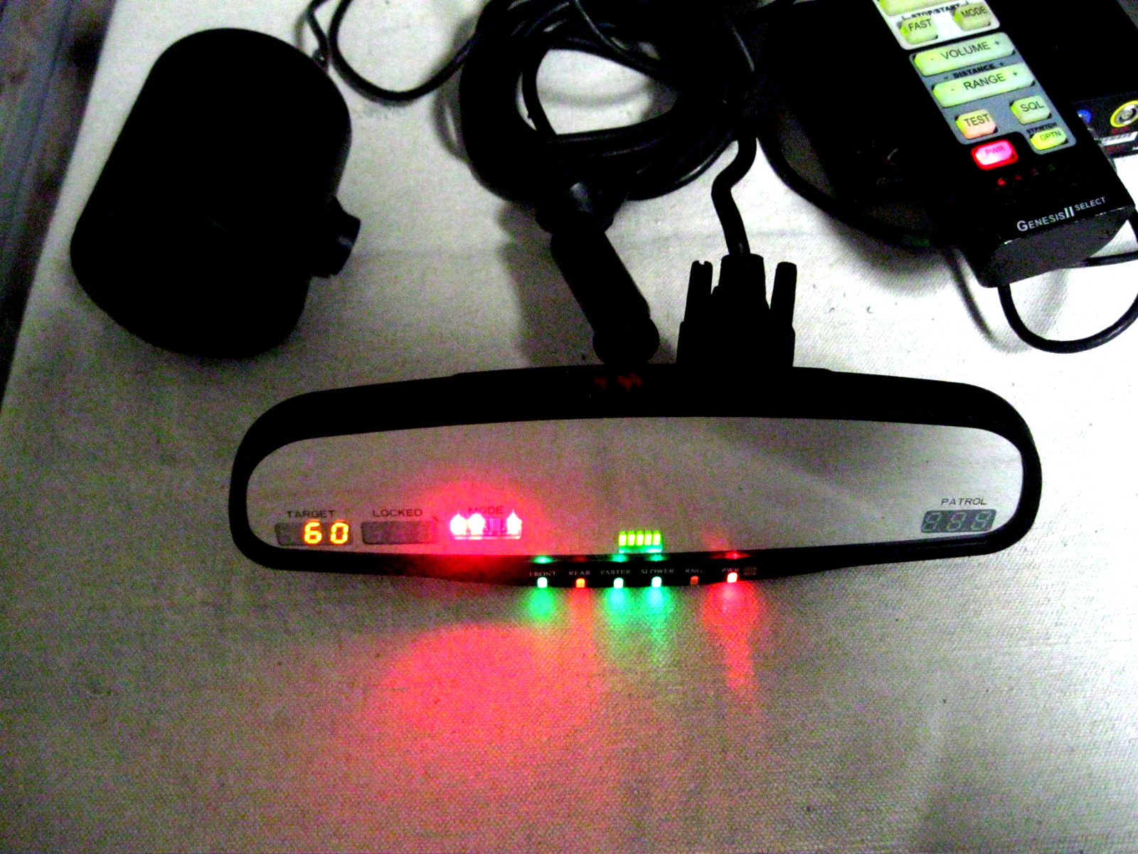 Decatur K Band Genesis II Select Directional Radar-Mirror Display-Refurburbished