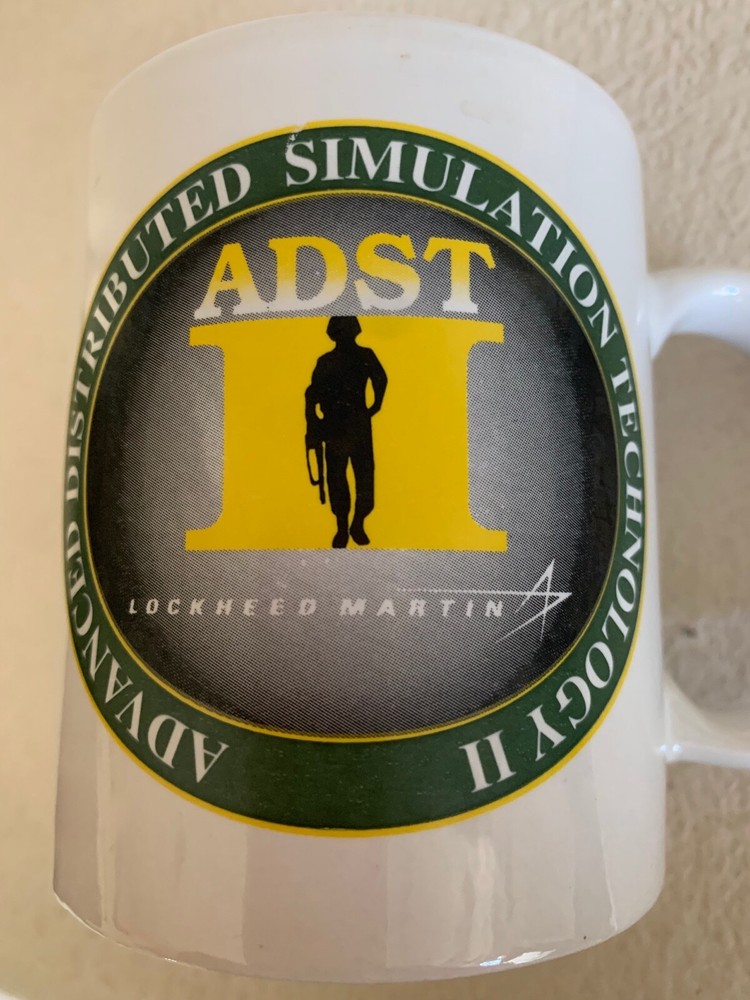 Lockheed Martin ADST II (Advanced Distributed Simulation Technology) mug