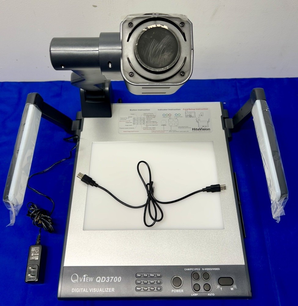 Qview QD3700 Digital Processing Visualizer/Presenter Camera