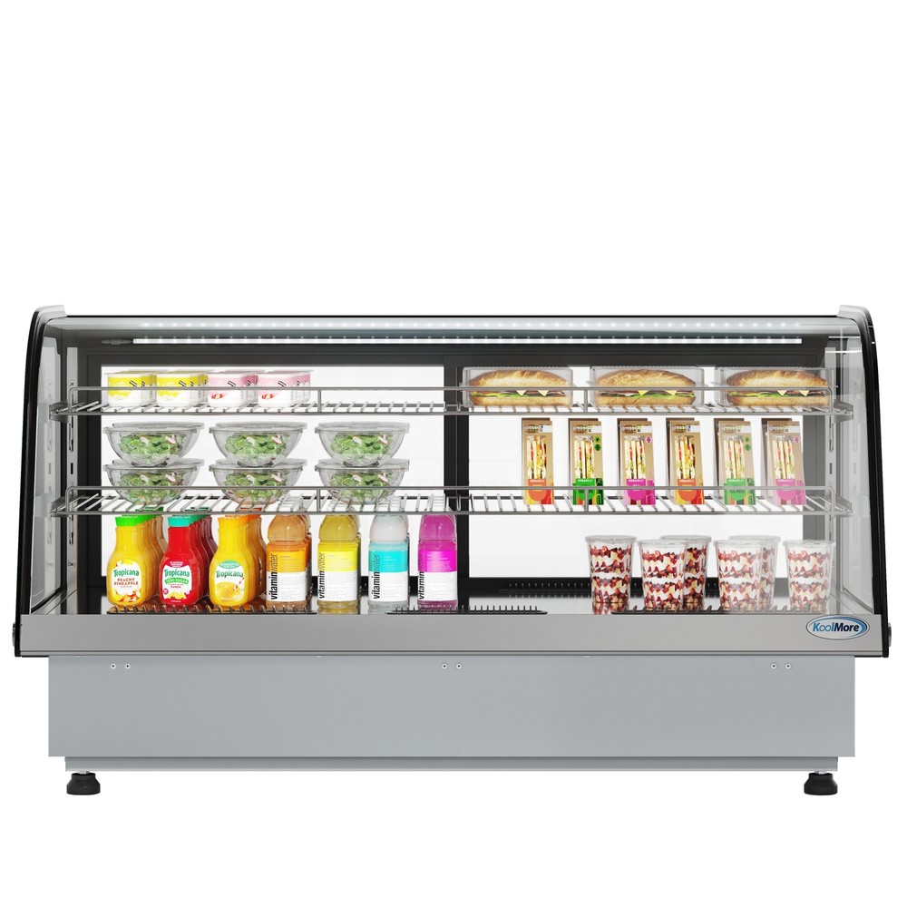 Koolmore DICDC-202-BK Countertop Refrigerated Display Case
