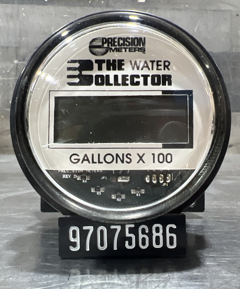 Precision Water Meter Model RM20PG “The Water Collector” Nos Surplus