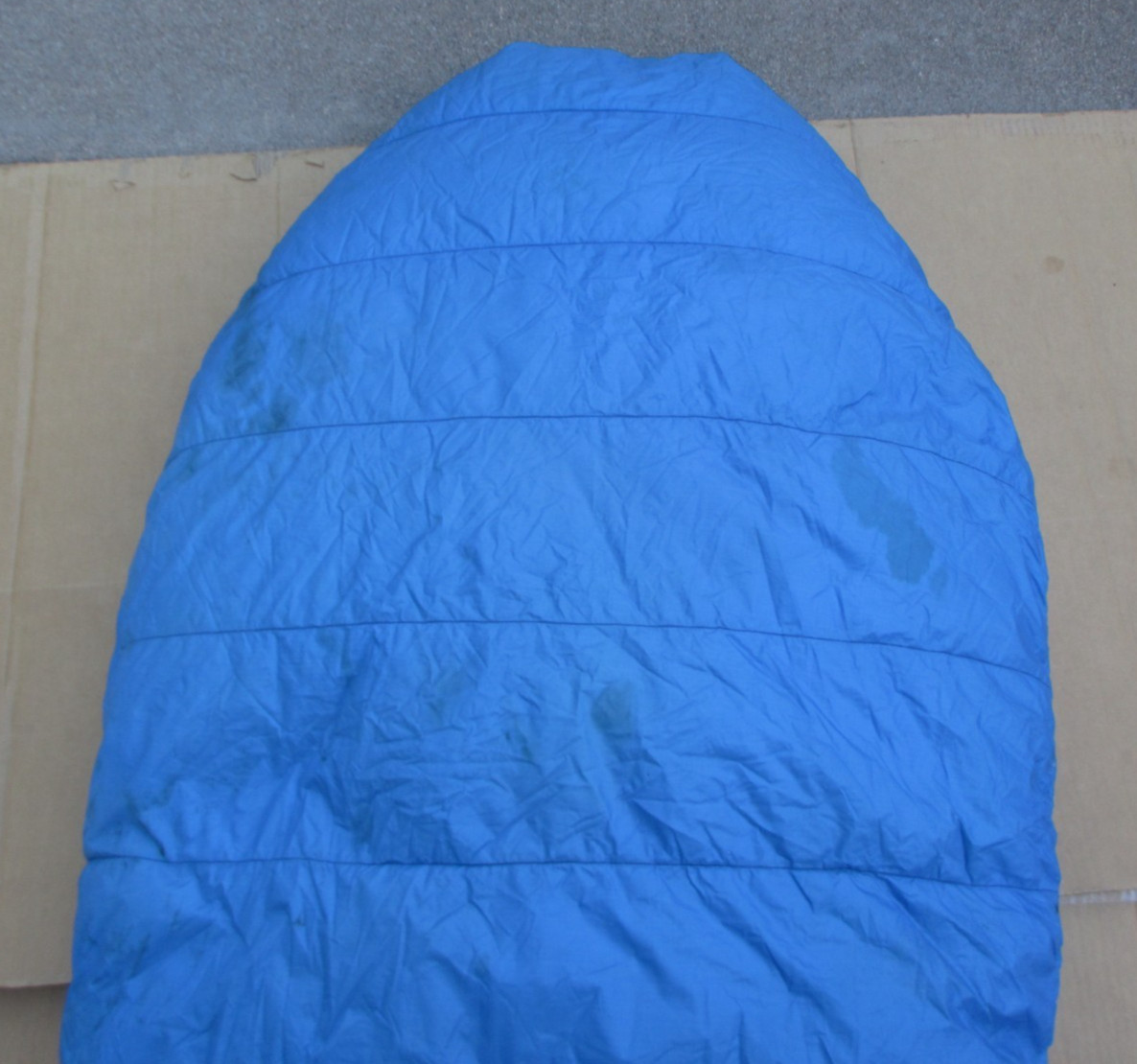 Vintage 1970's Western Mountaineering Middle Bag San Jose CA Down Sleeping Bag