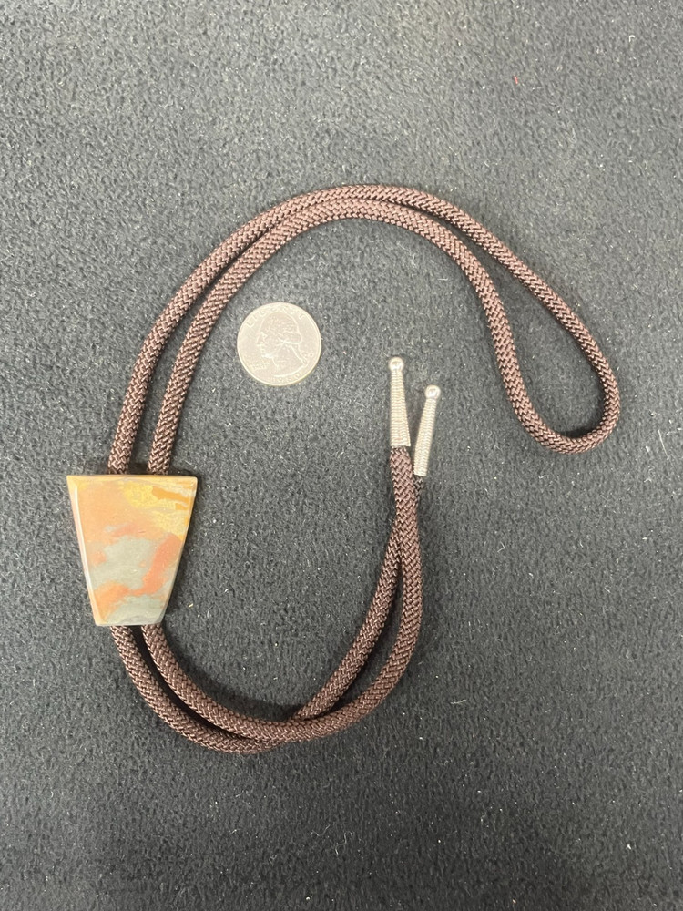 Picture Jasper Western Bolo Tie