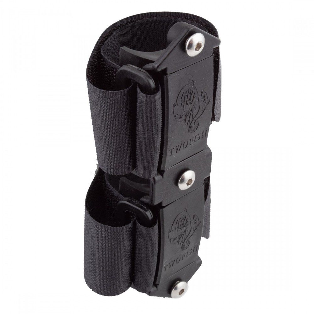 Two Fish 3-Bolt Quick Cage Adapter Black