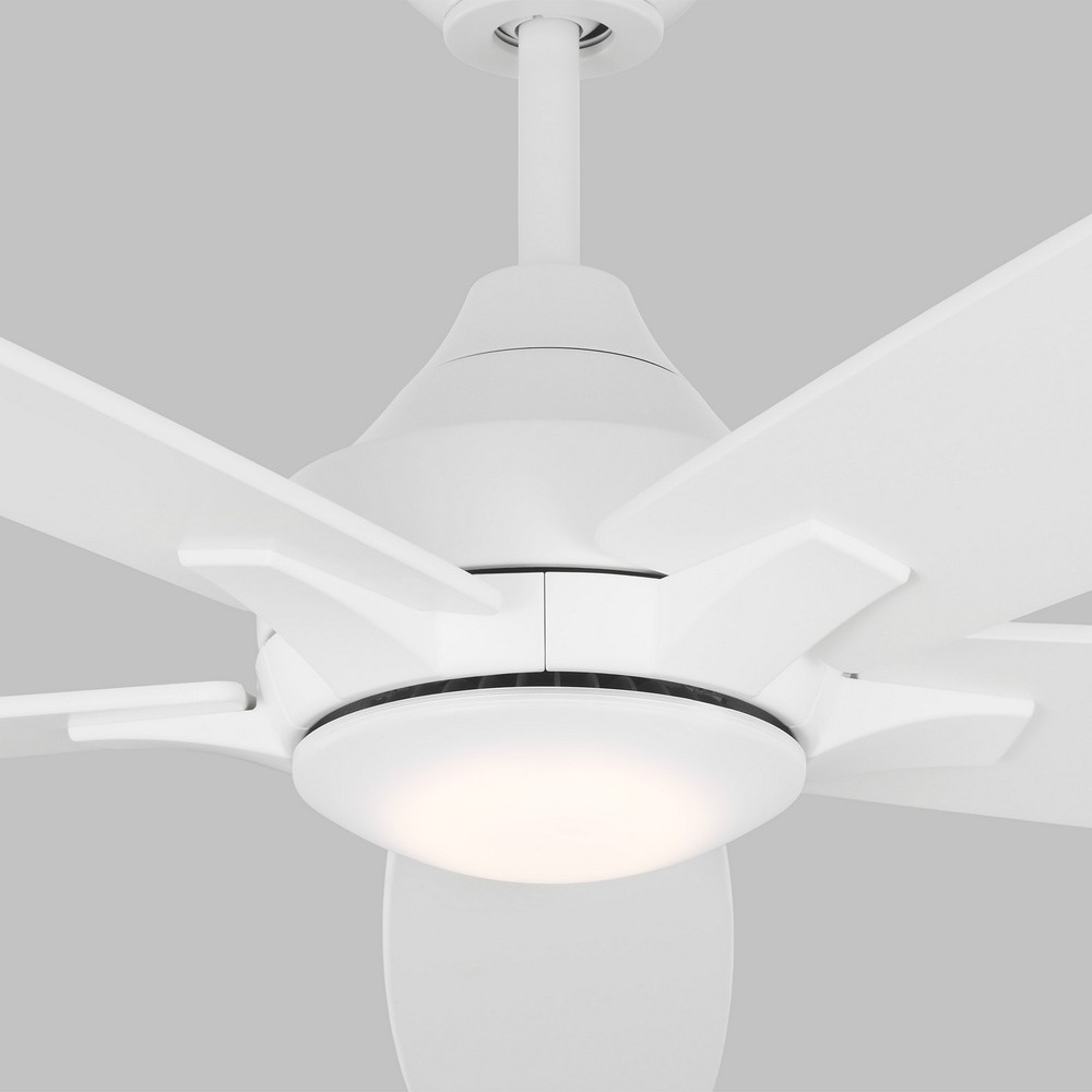 Generation Lighting Lowden 60" Damp Location - White 1-Light
