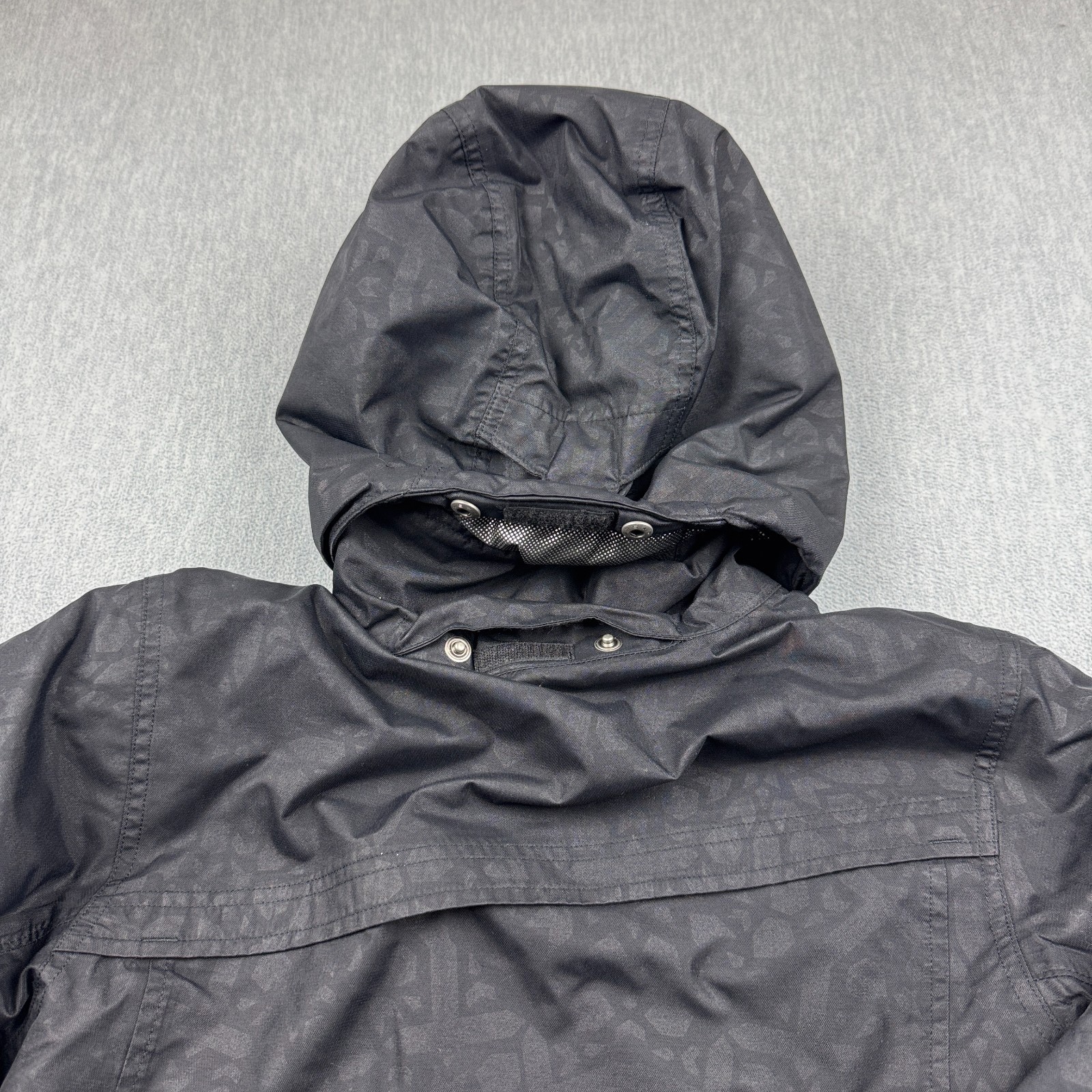 Columbia Jacket Youth Girls 14/16 Black Omni-Tech Titanium Hooded Full Zip Kids