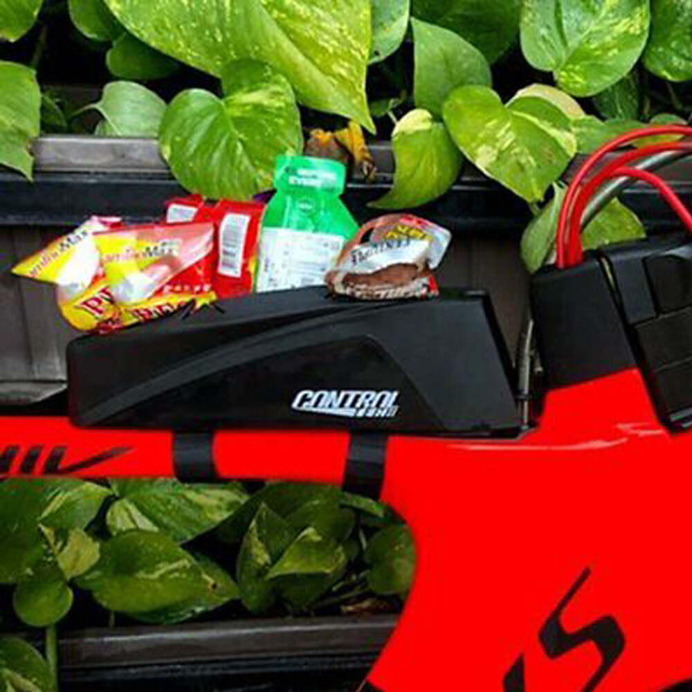 Controltech Triathlon TT Top Tube Storage Rubber Case Box w/ Strap ATTK