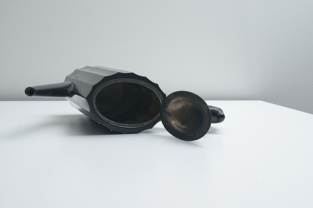 Lunt 100 r tea Silver Pot - Painted Black