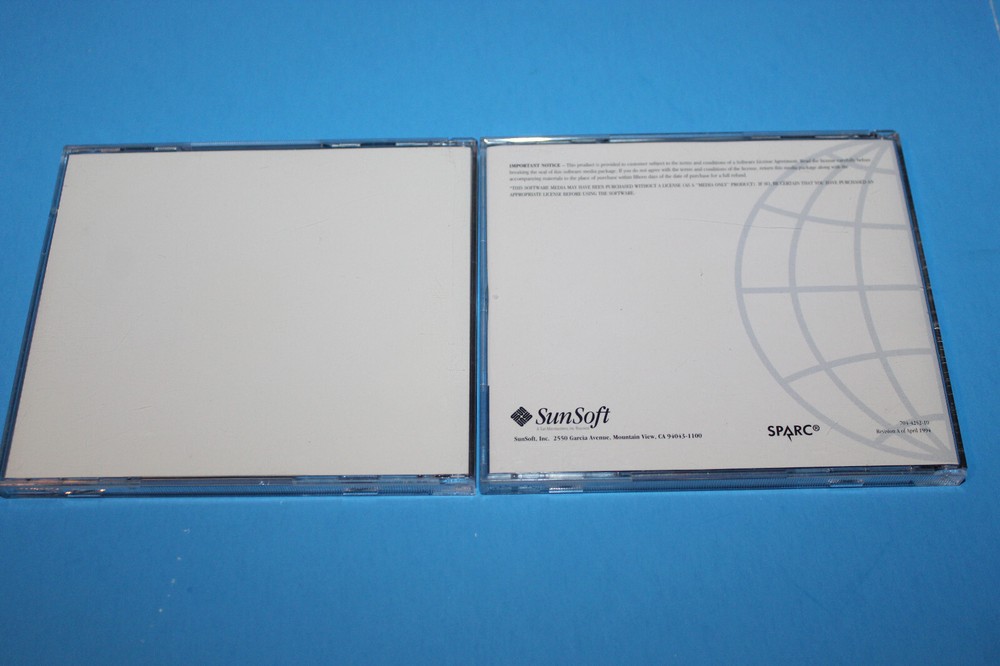 Sun Microsystems Solaris 2.3 Supplement Rev B & Maintenance 1 Software