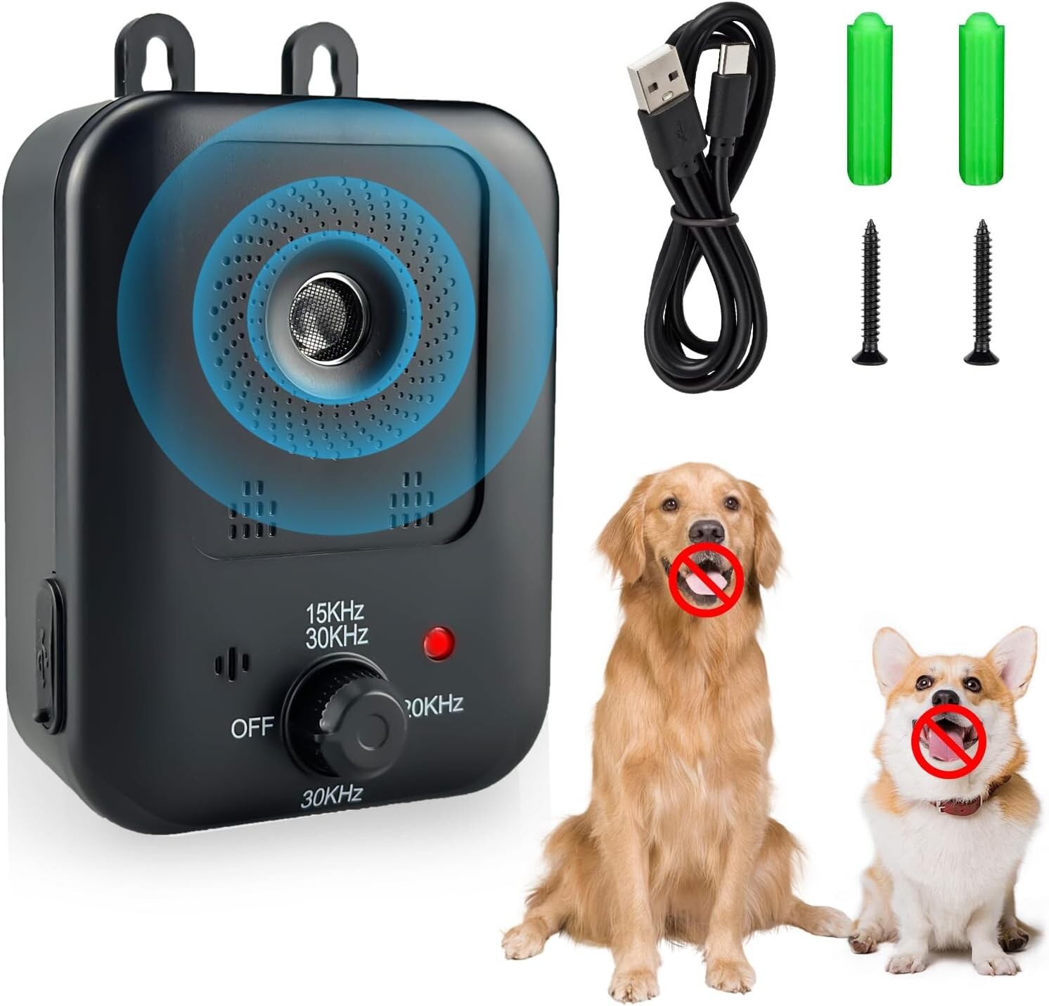 Anti Barking Devices, Ultrasonic Dog Barking Control Devices with 3 Modes