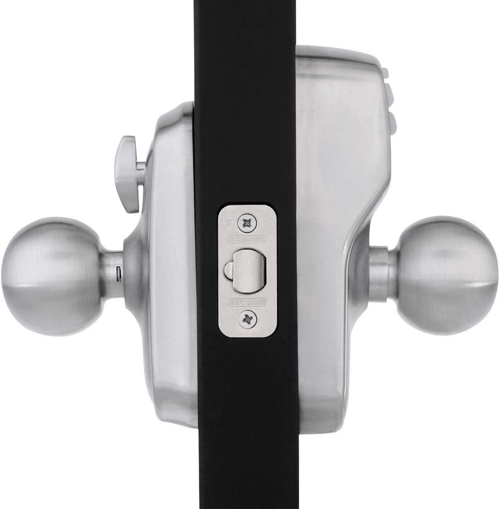 Schlage FE595CS V PLY 626 ORB Plymouth Commercial Keypad Entry & Flex-Lock, knob