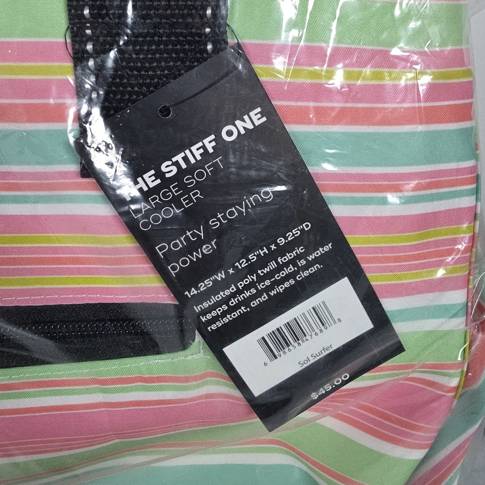 Scout The Stiff One Large Soft Cooler Sol Surfer New