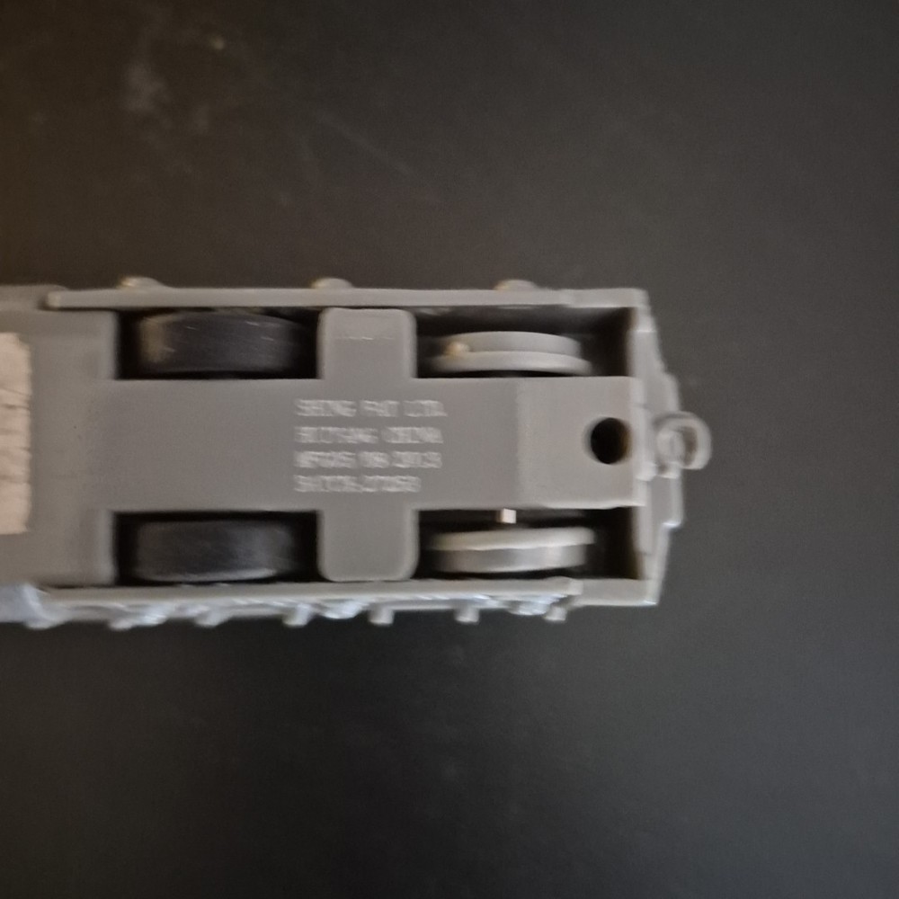 Freight Locomotive Pull Back Power Black & Silver 8263 Express Die Cast