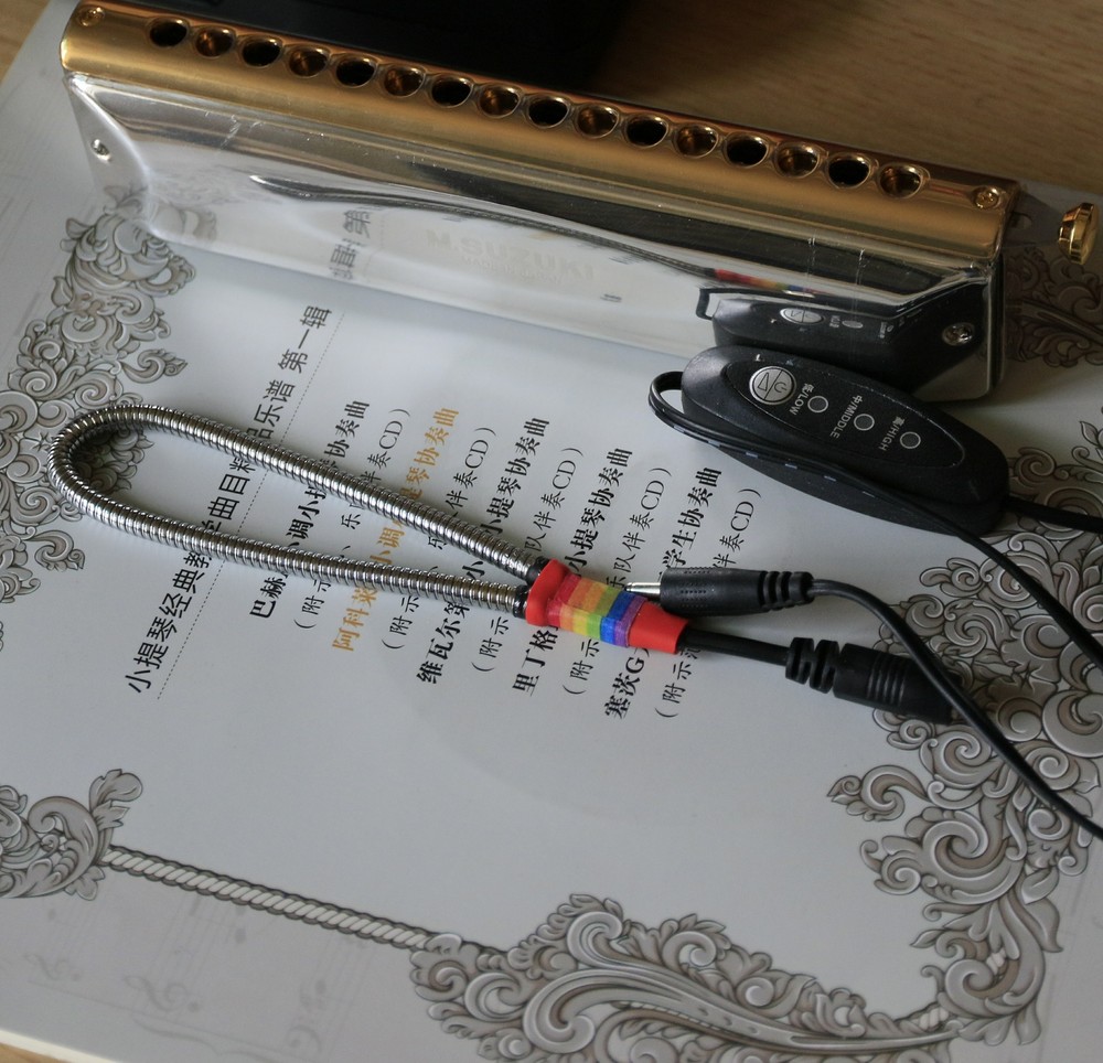 Infrared Warm Heater for Chromatic Harmonica / Hohner Temperature Regulating