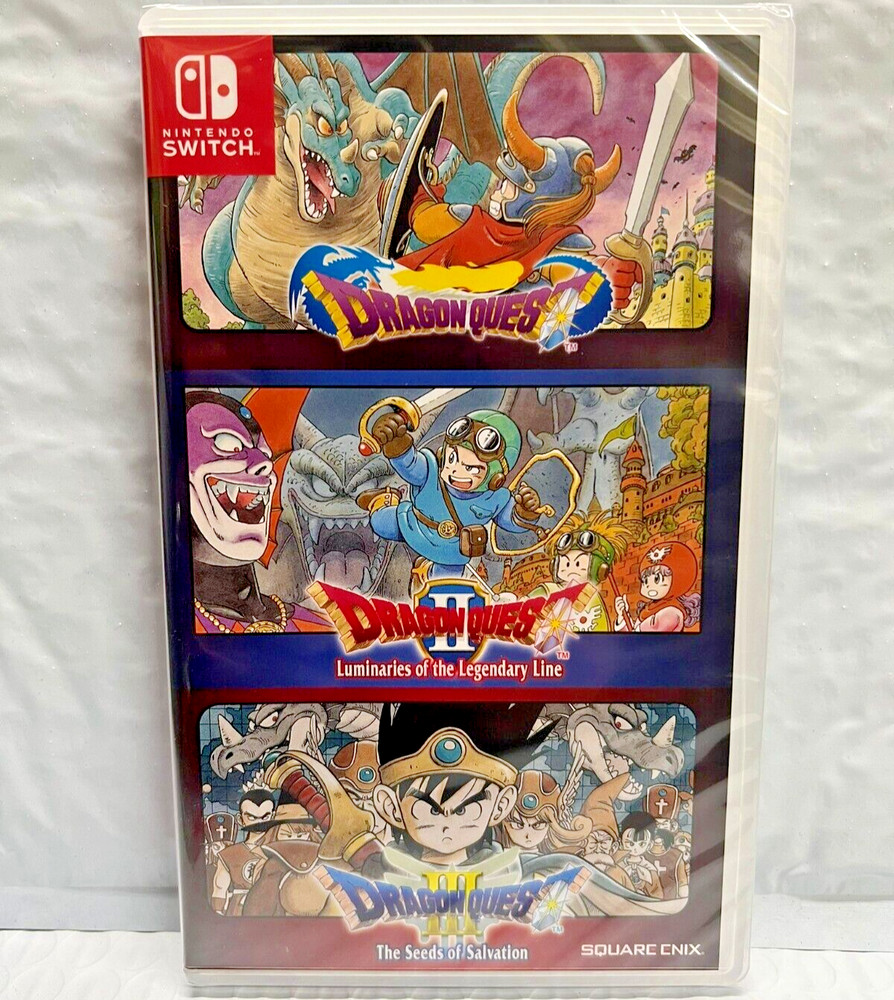 Dragon Quest 1, 2, 3 Collection & III HD-2D Remake & XI S Switch Special Bundle