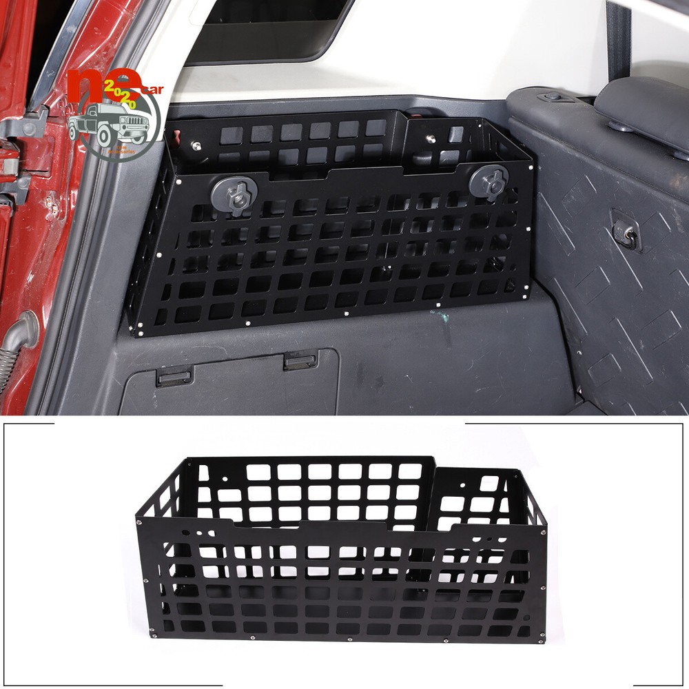 For Toyota FJ Cruiser 2007-21 Alloy Trunk Multipurpose Storage Basket Tool Box
