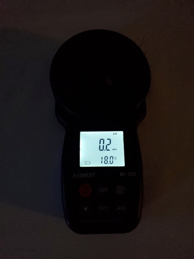 AIOMEST AI-100 Pro Anemometer Handheld Tested