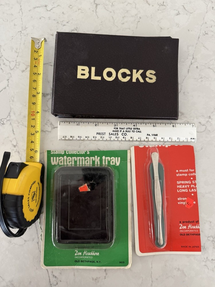 Vintage Tools For Stamp Collecting