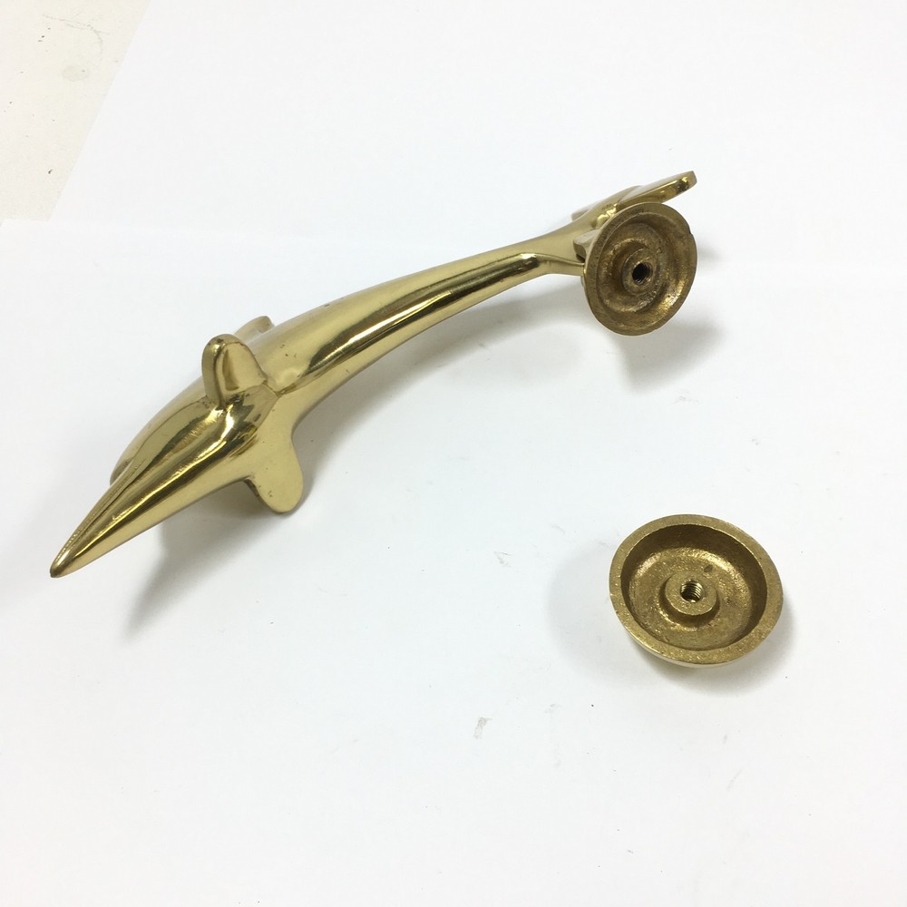 Door Knocker - Dolphin - Polished Brass (Dolphin)