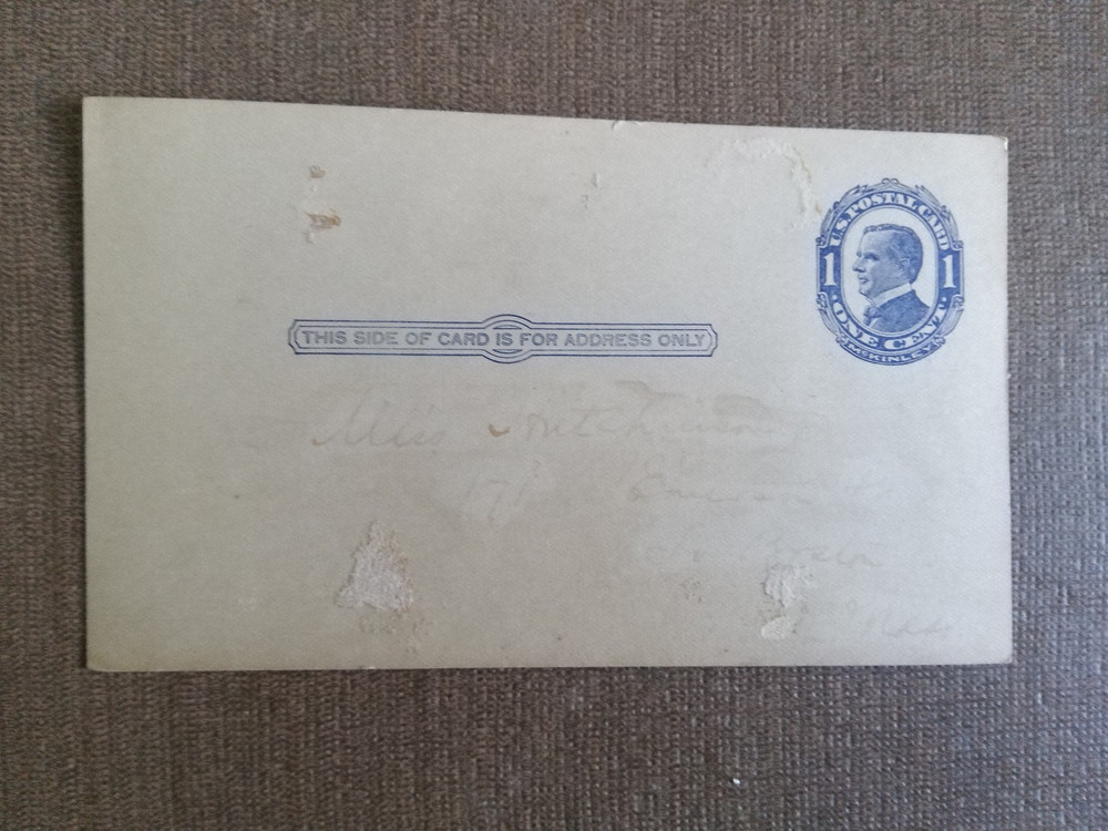 US Postal Cards c. 1885 - 1935