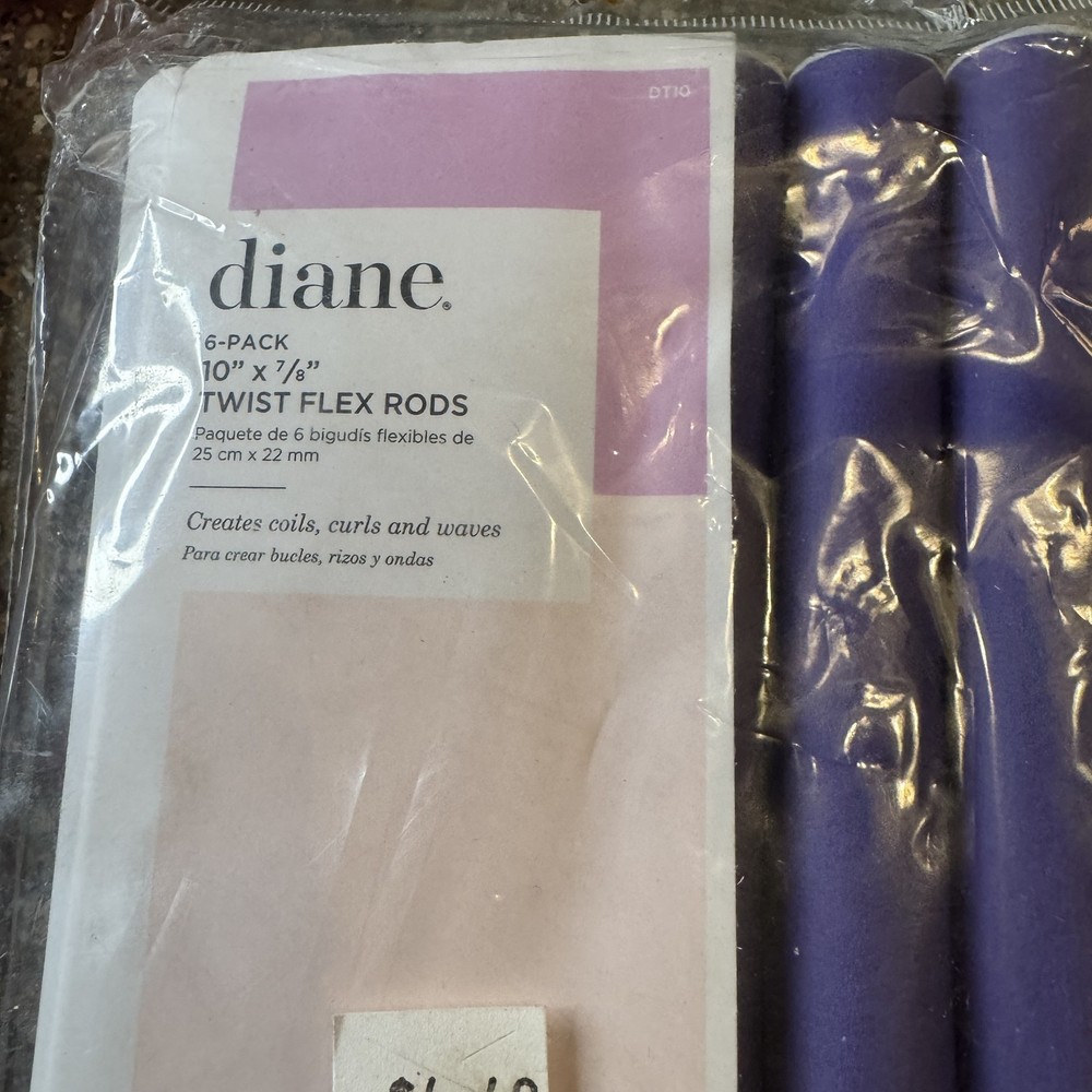 Diane Foam Rollers Magnetic Rollers Twist Flex Rod Curlers Assorted Lot Bundle