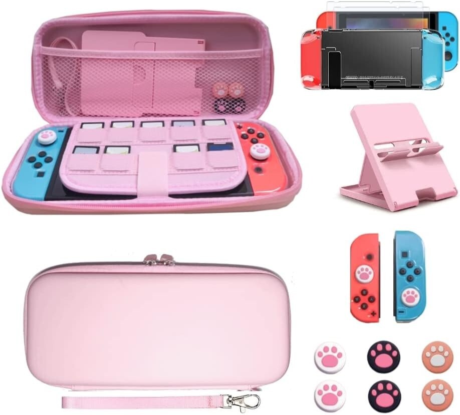 Switch Accessories Bundle, 13 in 1 Switch Accessories Kit