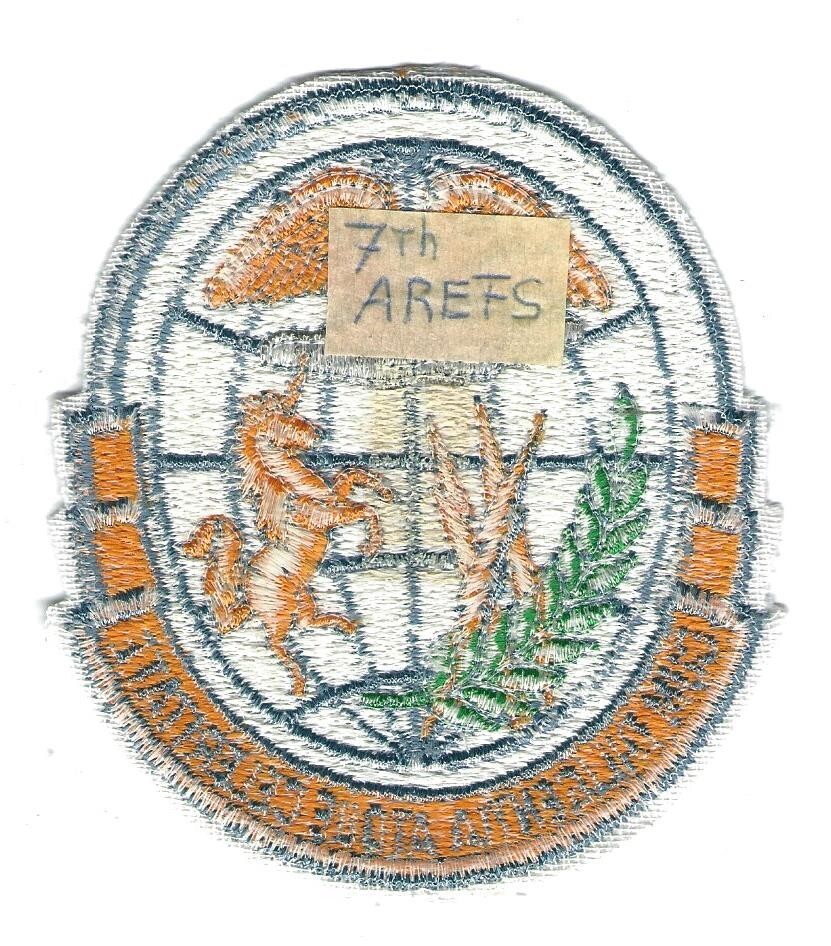 1970's-80's 7th AIR REFUELING SQUADRON patch