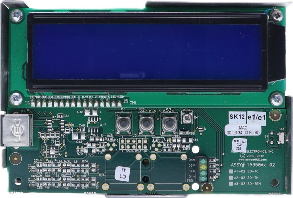 OMEGA ISD-TH DATA LOGGER