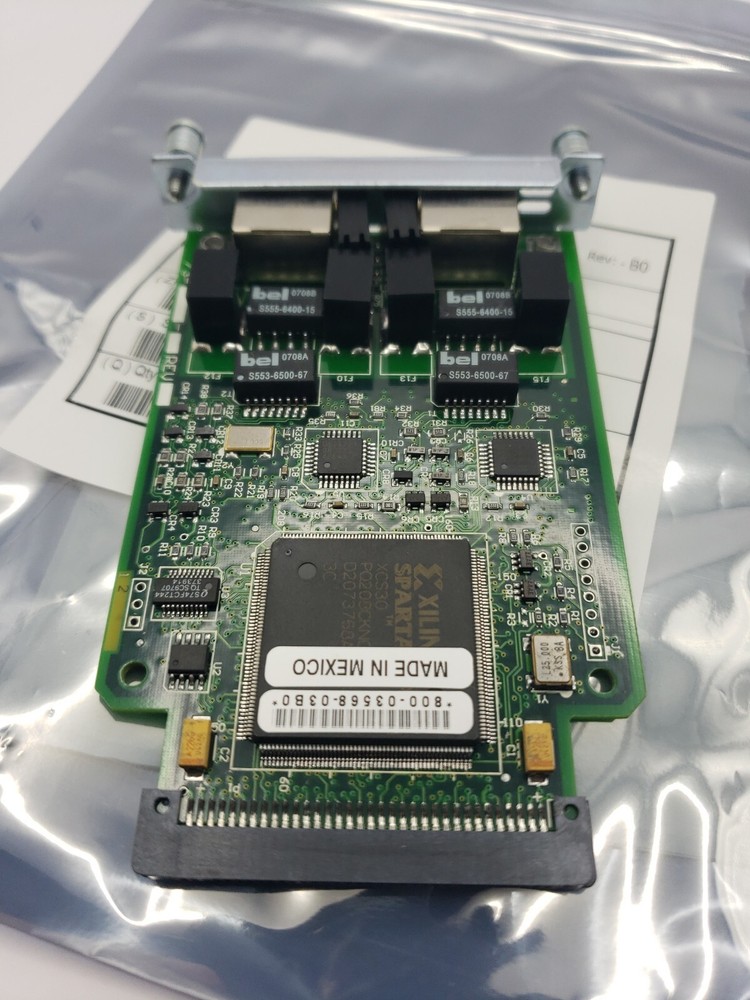 CISCO VWIC2-2MFT-E1 2-Port RJ-48 Multiflex Trunk E1 Interface Card WIC