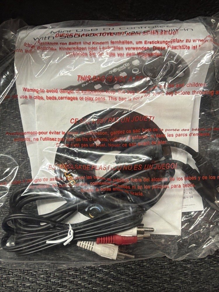 DJ-Tech Pocket DJ Duo USB DJ Controller Computer DJ NEW in Box