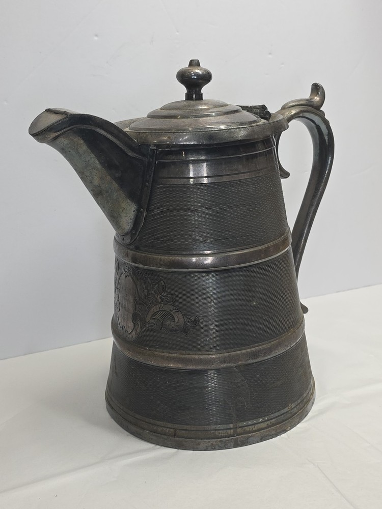 Meridan B. 1861 Double Wall Pitcher