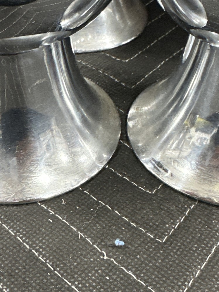 Case Brass Chrome Pitcher And Goblets- Case Design-USA Made