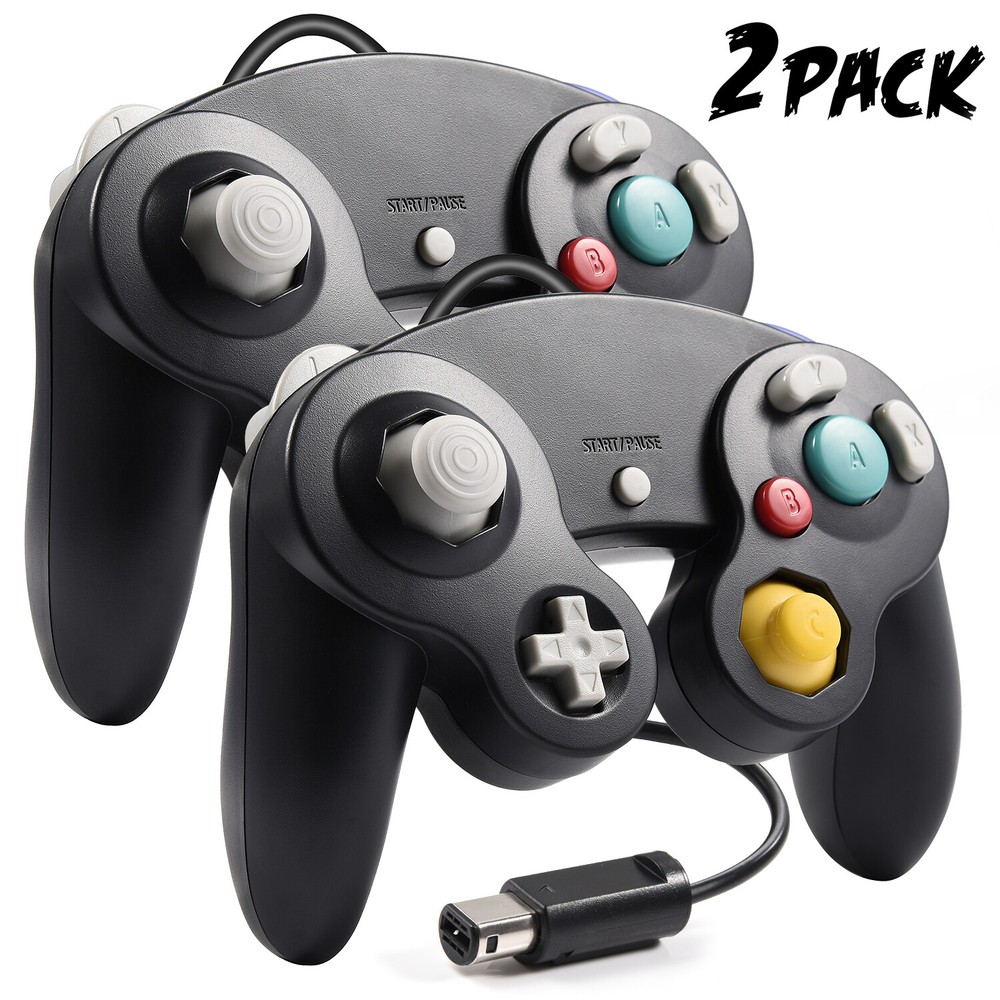 For Gamecube Classic GC NGC,Wireless Game Controller W/ Adapter /Wired Gamepad