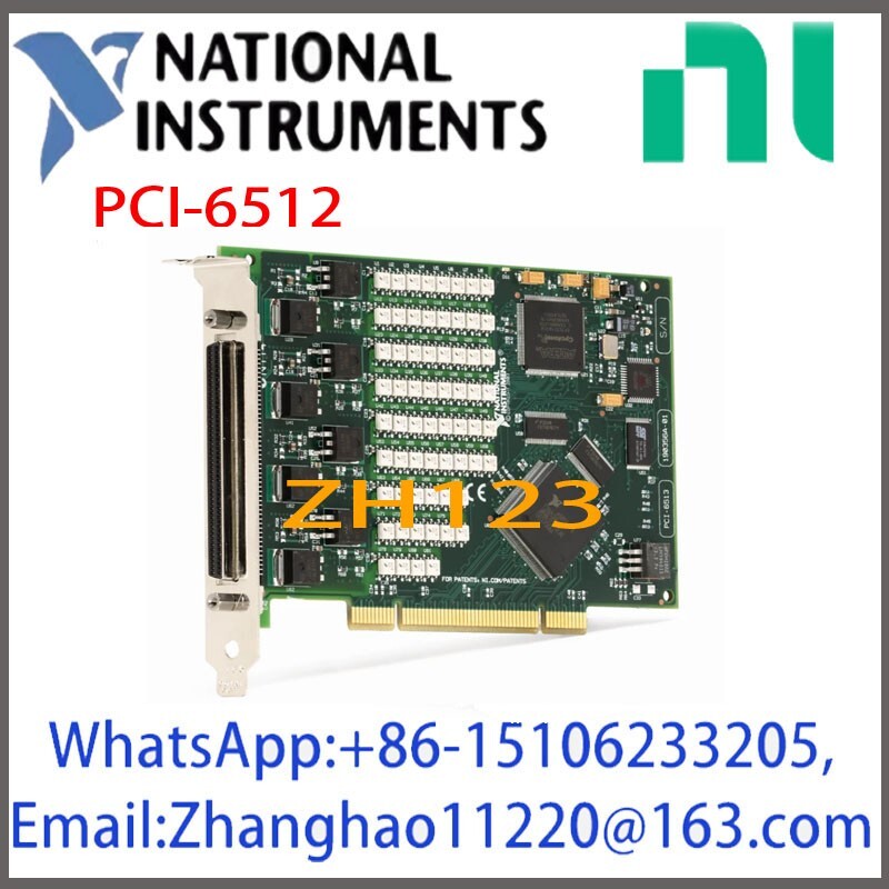 NI PCI-6512 778968-01 Digital Input/Output PC-based DAQ Devices