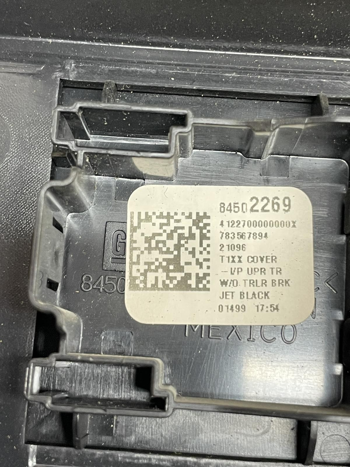 2021 CHEVY SILVERADO 2500 RADIO CONTROL PANEL 8" DISPLAY 84799539 HEAT/AC DASH