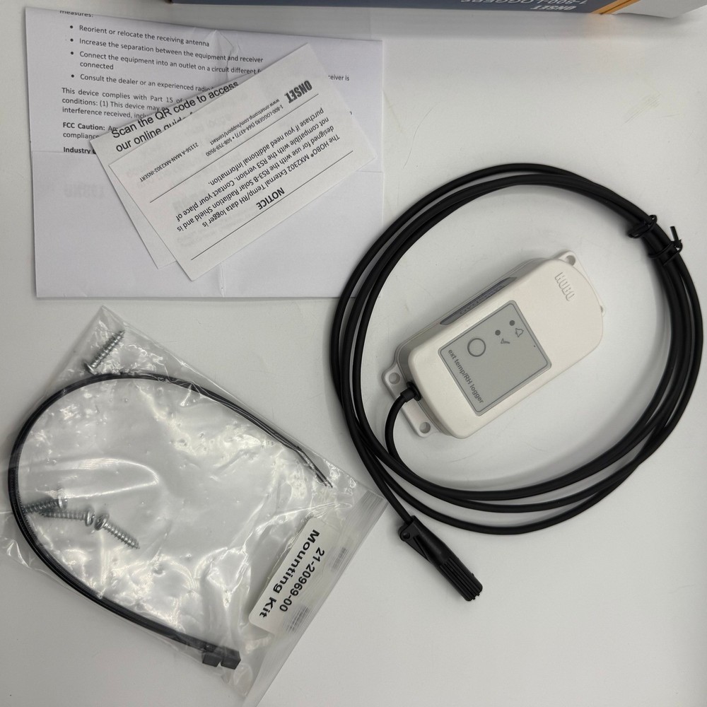 HOBO MX2302A Ext Temp/RH Data Logger - Onset Data Logging Solutions - New