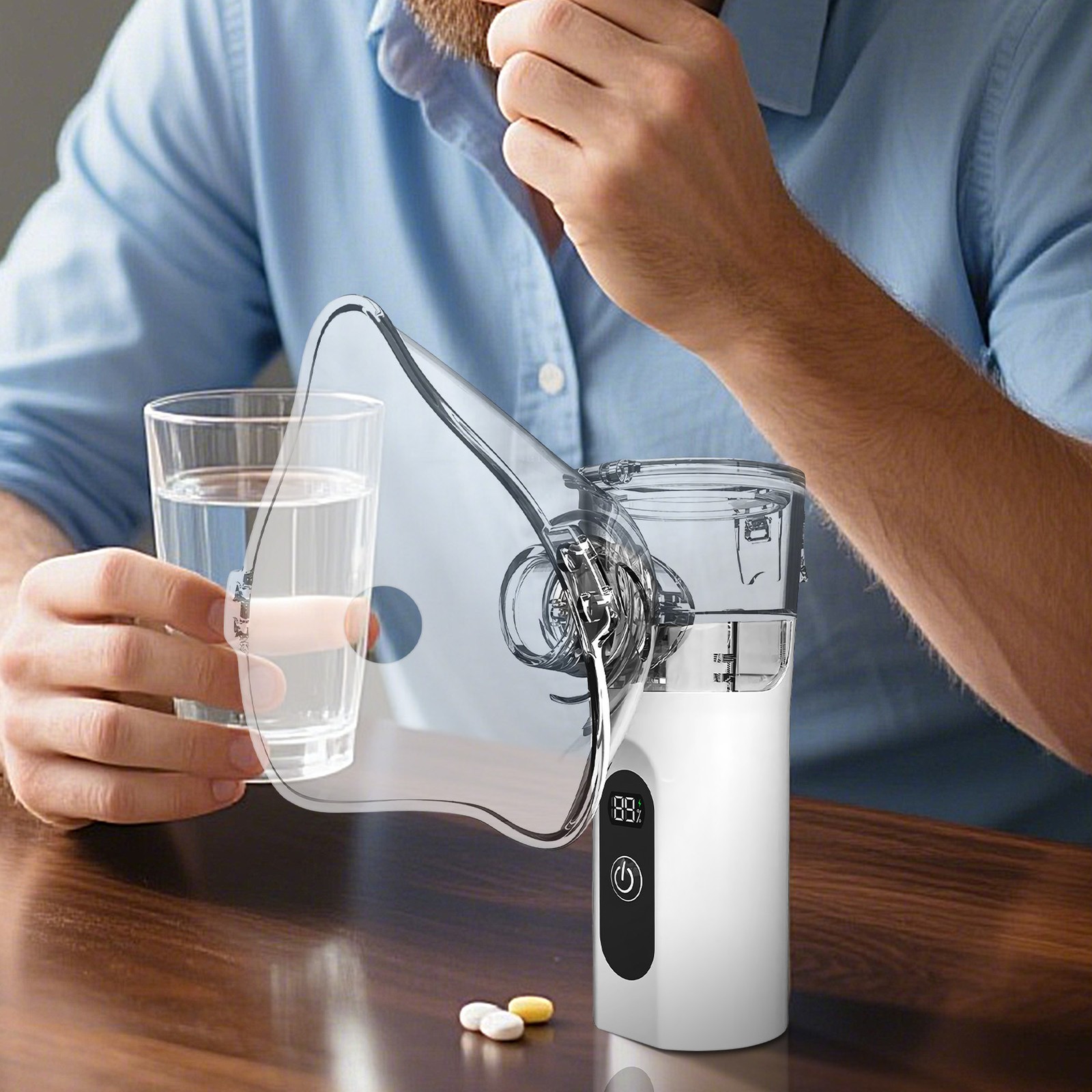 Efficient Nebulisation Machine For Home And Travel - Quiet Rechargeable Durable